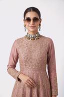 Crystal Kundan Antique Choker, close up of the work, detail 2